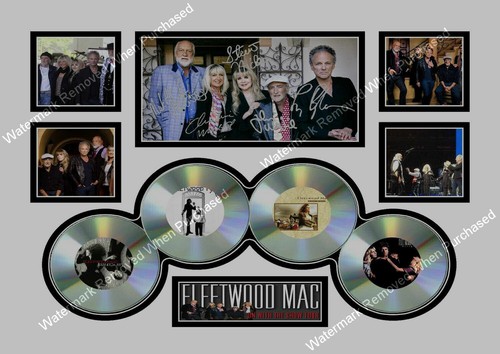 Fleetwood mac signed with - signed, on