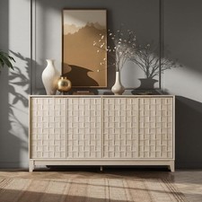 Fluted Sideboard Cabinet with