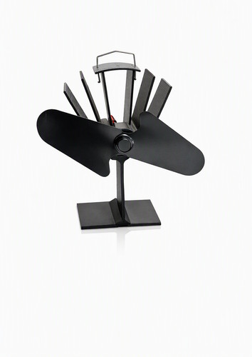 Blade stove fan - stove, heat