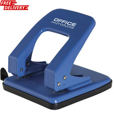 Metal Office Hole Punch A4 A5 A6 Heavy Duty Paper Punch 40 Sheet Capacity