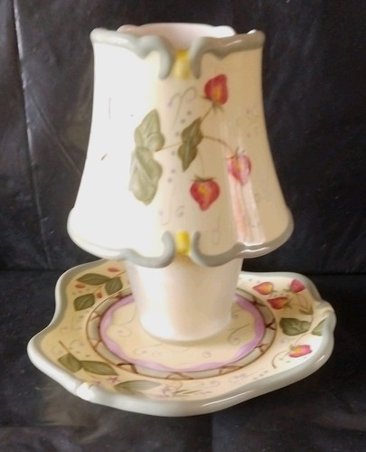 Partylite ceramic candle jar - partylite,