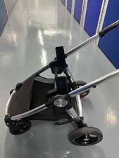 Mamas And Papas Ocarro Chassis frame  Brown Handle used Inc wheels 