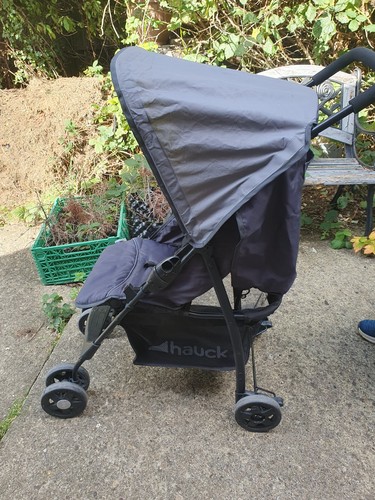 Hauck pushchair grey with - in,