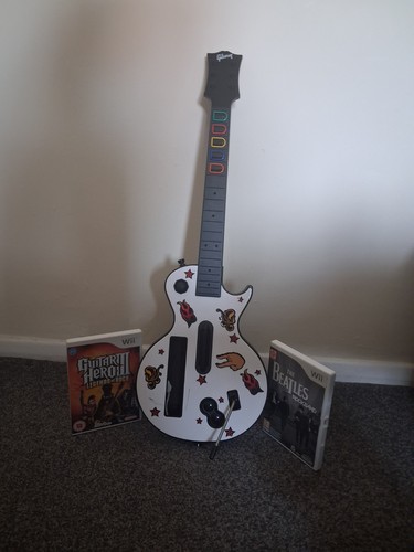 Nintendo wii guitar hero - nintendo,
