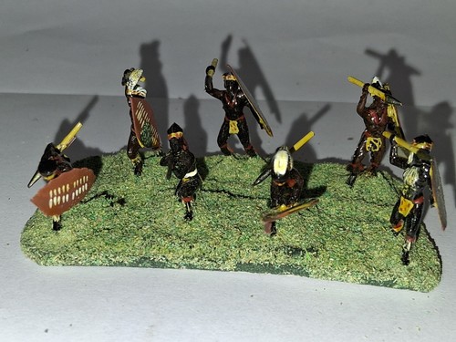 Painted 20mm plastic zulu - 20mm,
