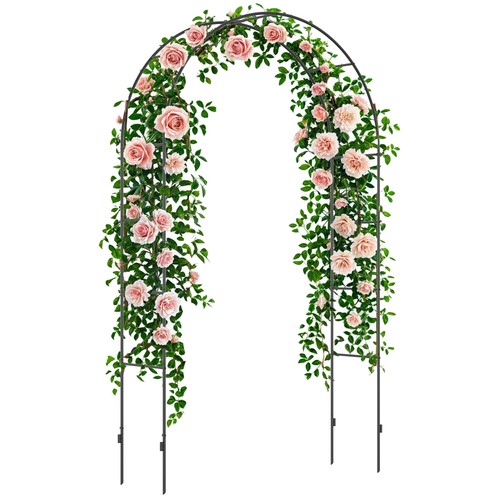 Outsunny outdoor garden arch - outsunny,