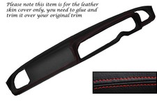 RED STITCHING DASH DASHBOARD