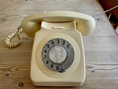 Genuine 1980s vintage rotary - genuine,