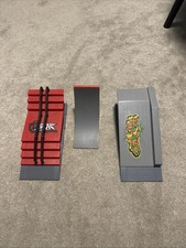 Finger Board Ramp, Stairs And Stair Ramp In Good Condition