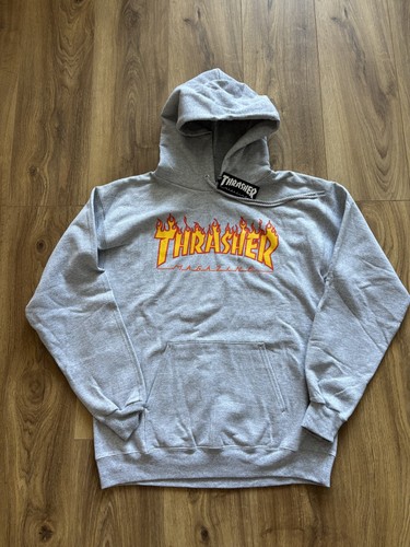 Thrasher flame logo - thrasher, pullover