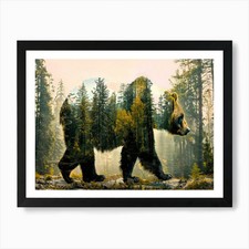 Bear Foot - Bear Big Art Print