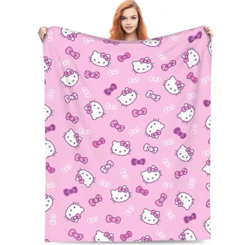 Hello kitty blanket - blanket, flannel