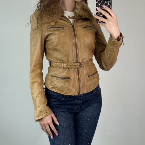 Y2k vintage genuine leather - y2k,
