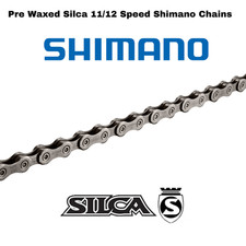 Shimano 105/Ultegra/ Dura-Ace 11 & 12 Speed Waxed Chain - Silca Hot Wax Treated