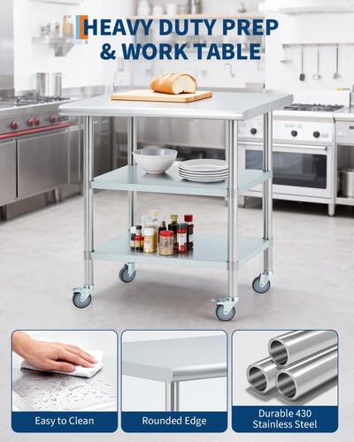 Shelf stainless steel - shelf, table
