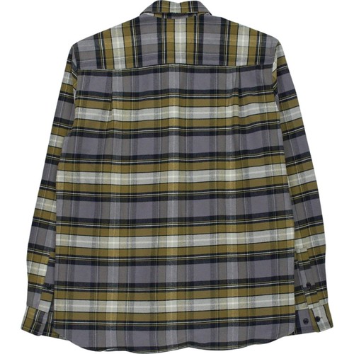 Ymc grey plaid - plaid, shirt