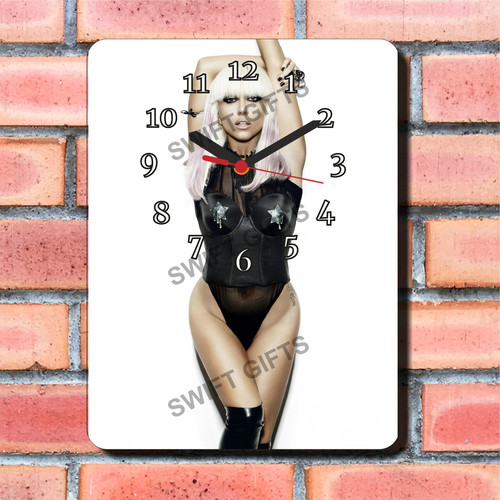 Lady gaga design - wall, clock