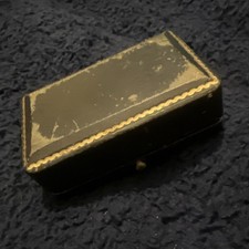 H SAMUEL JEWELLERY BOX RING RED INNER RARE