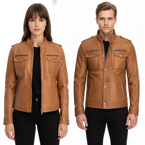 Real leather cafe racer - leather,