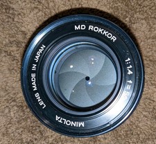 Minolta MD Rokkor 50mm f/1.4