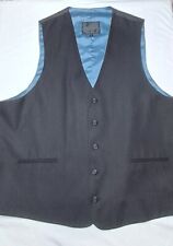 Black Waistcoats For Men Different Patterns Available  Size 36" to 50" Chest