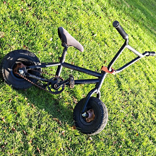 Black mini bmx bike 10in - mini,