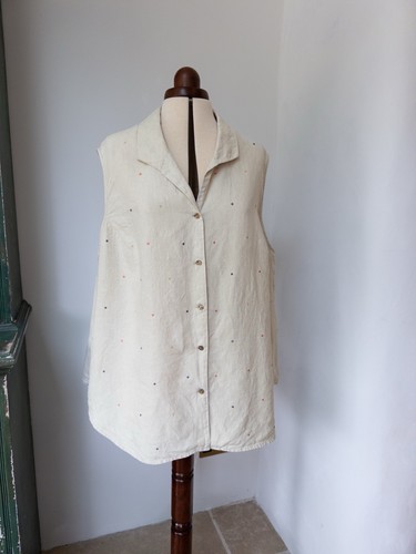 Vintage irish linen - plus, size