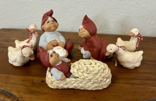Trip Trap Denmark Miniatures Figurines Conrad & Clara, Astrid & Geese