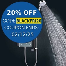 Mira Azora 9.8kW Glass Finish Electric Shower 1.1634.011