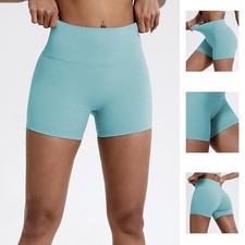 Women’s High Waist Yoga Shorts Gym Running Cycling Slim Fit Workout Leggings