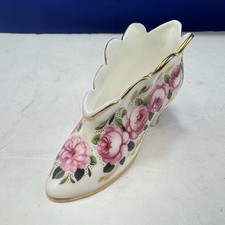 Coalport Shoe/Slipper bone china  Made in England Compton & Woodhouse c1994