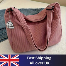 Corduroy Shoulder Bag Women