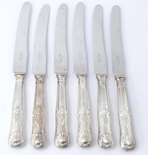 Silver plated kings pattern - plated,