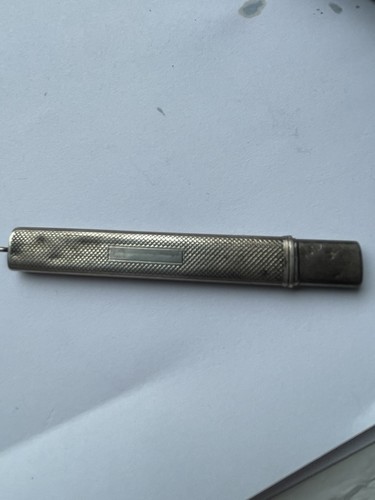 Antique sterling silver needle - silver,