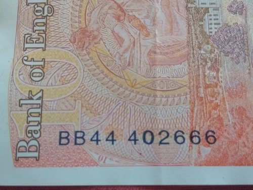 666 pound note polymer - 666,