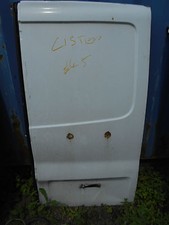 o/s rear door white vauxhall vivaro renault trafic traffic 01 to 07 van camper