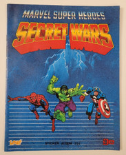 1984 MARVEL SECRET WARS Leaf SUPER HEROES STICKER CARD ALBUM Nice UNUSED SHAPE