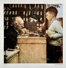 Norman Rockwell THE WATCHMAKER