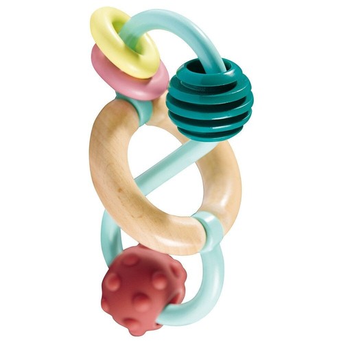 Hape beaded maze teether - maze,