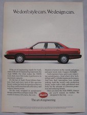 1986 Audi 5000S Original advert