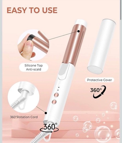 Mini hair curler - curler, wand