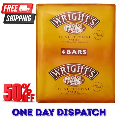 Wright coal tar soap bars - soap,