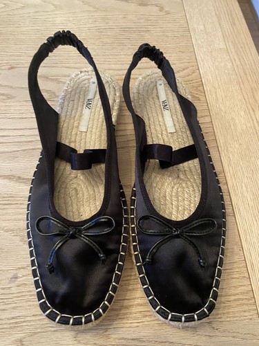 Women zara black satin - women,