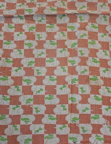 Vintage feedsack fabric - vintage,