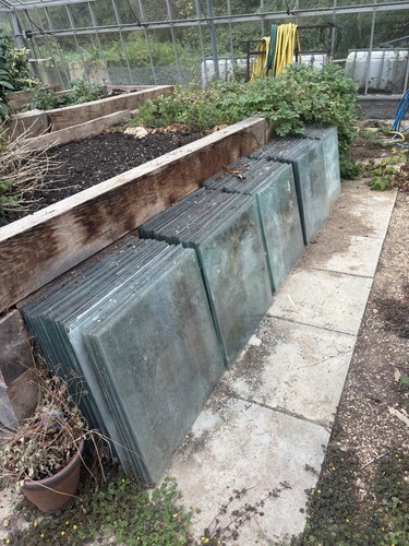 Glass panes for greenhouse - glass, 24