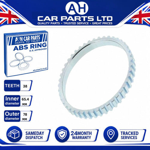 Front abs reluctor ring fits - front,