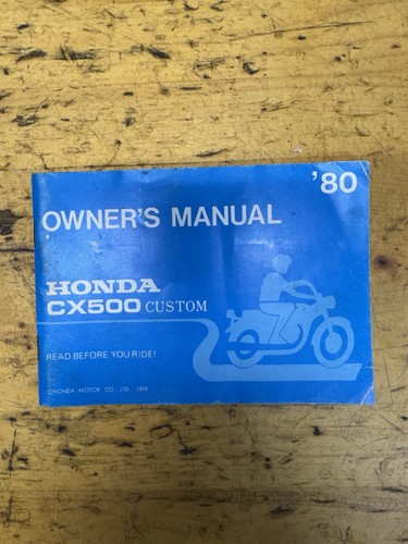 1980 honda cx500 custom owners - 1980,