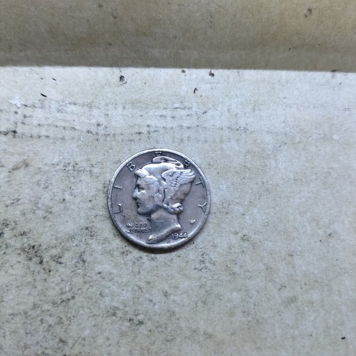 1944 usa mercury dime - 1944, p