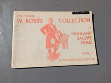 Pipe Major W.Ross's Collection of Highland Bagpipe Music. Books 1 - 5