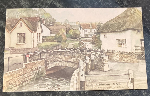 Unused art postcard david - art,